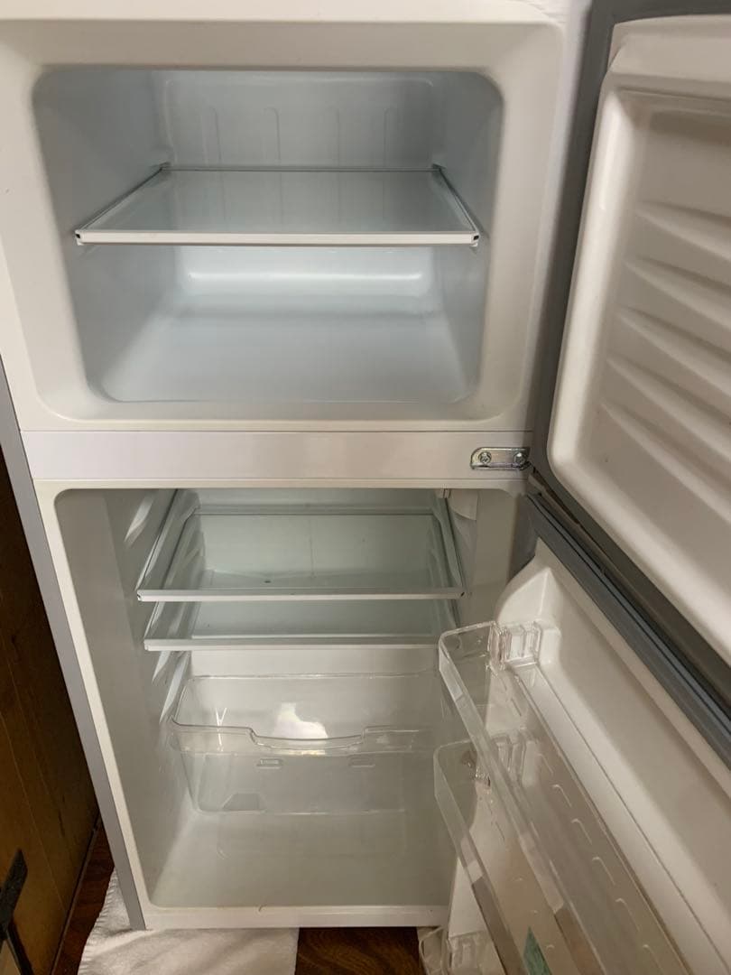 Haier 2ドア冷蔵庫 凹みあり Haier（ハイアール） 冷蔵庫 2ドア 148L 左開き freemee フリーミー 幅