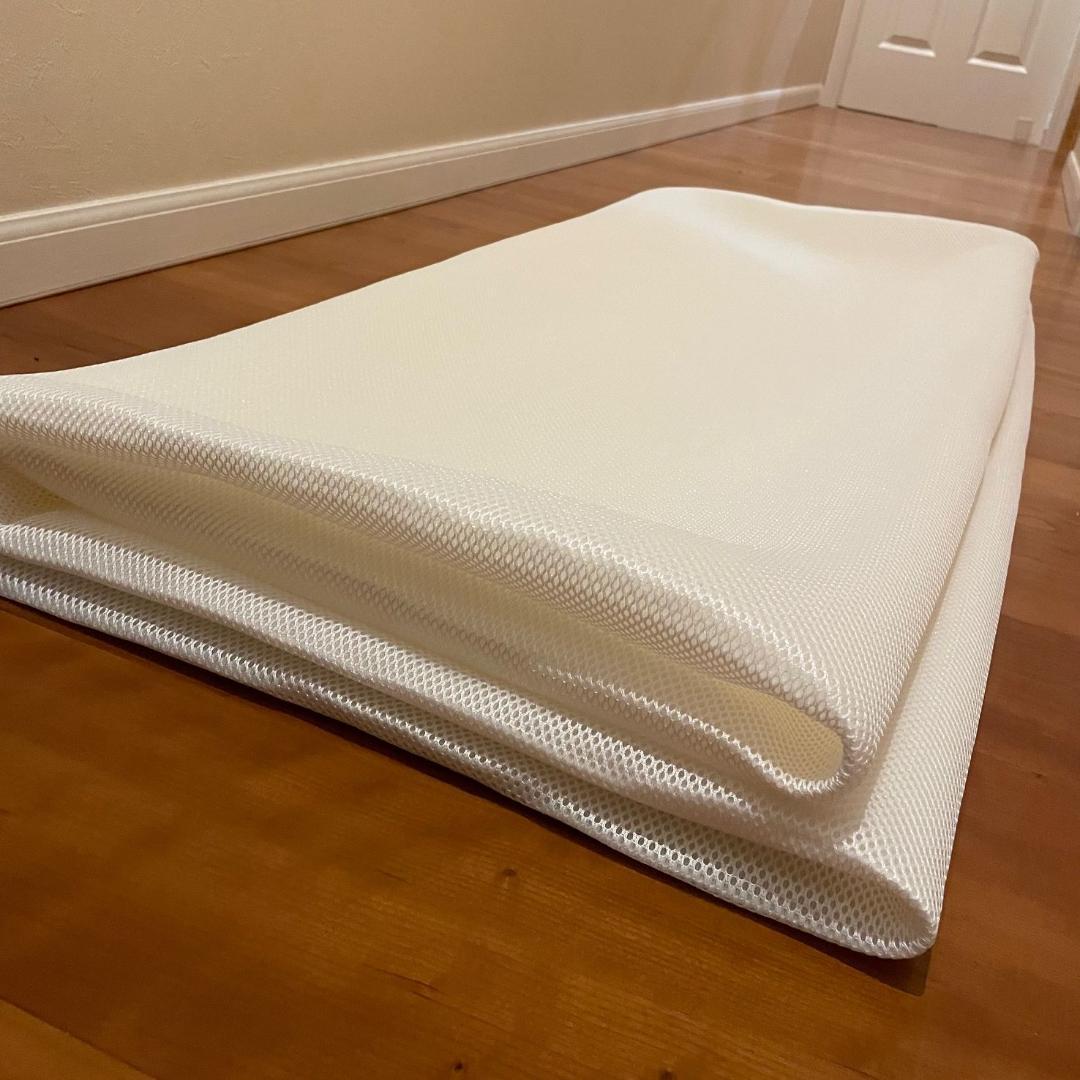 カバー付◇4.5cm厚 固め◇東洋紡ブレスエアー相当品 98×200cm 新品