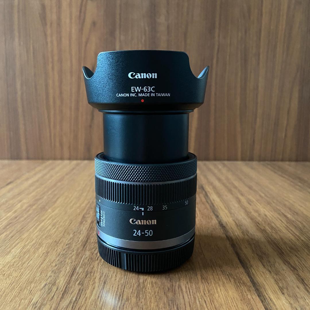 CANON　RFレンズ　RF24-50mm F4.5-6.3 IS STM