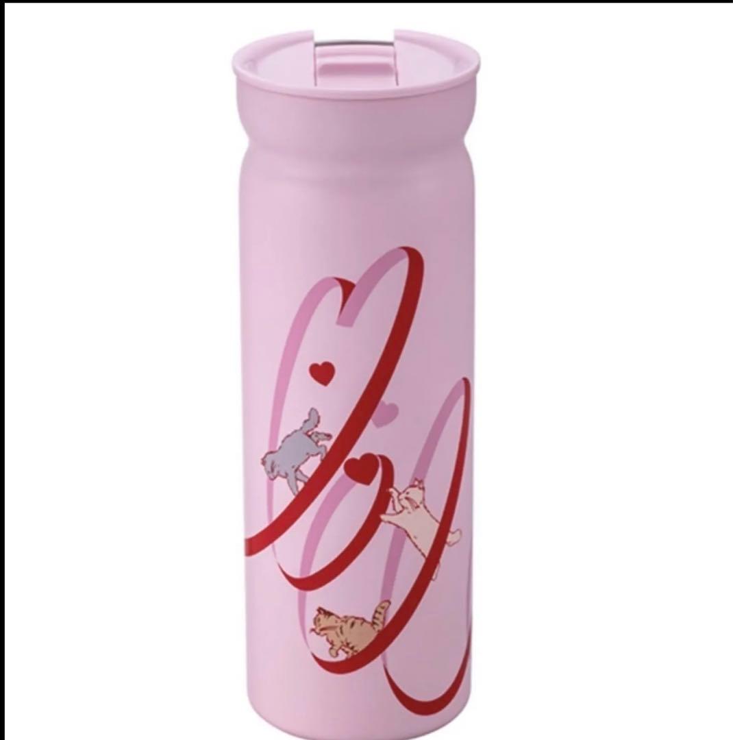 スターバックス 海外台湾2024 バレンタイン 猫カップルボトル - メルカリ