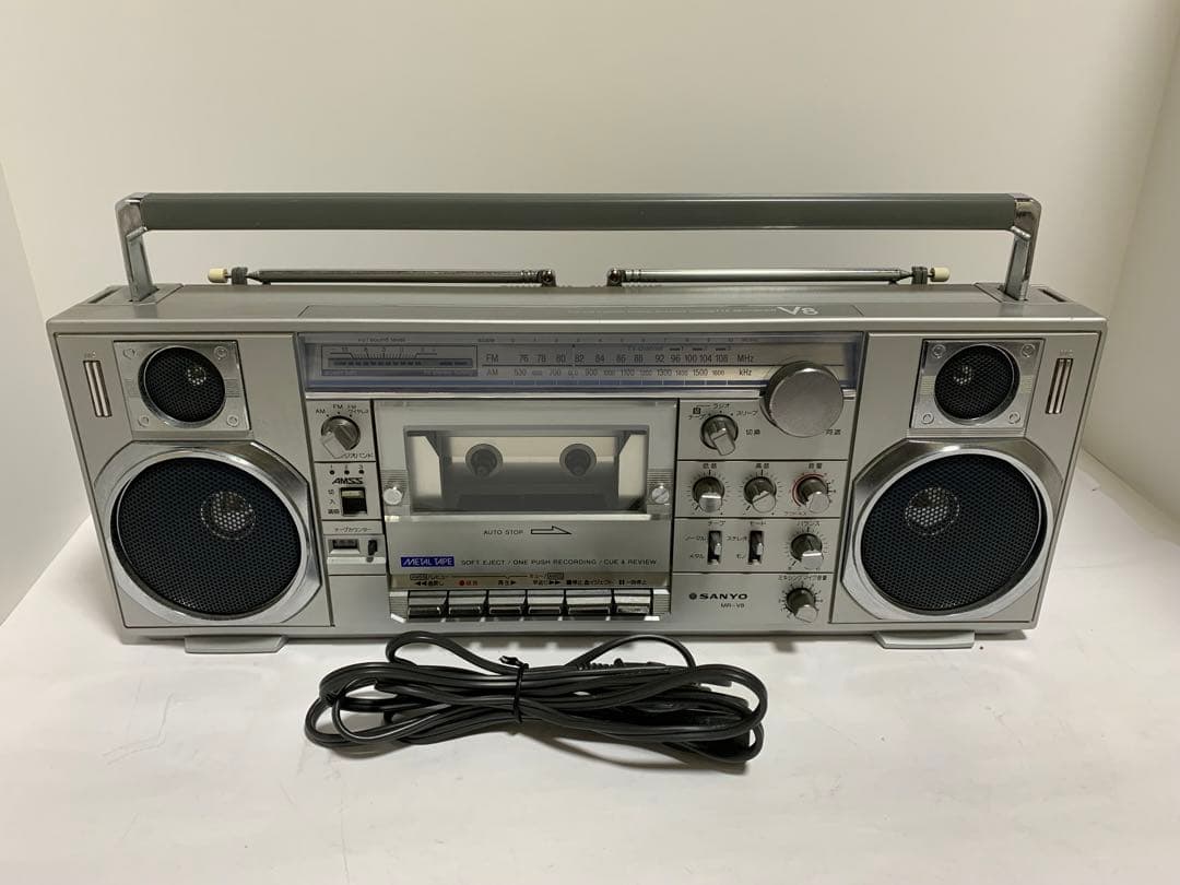 SANYO MR-V8 希少ラジカセ カセットレコーダー昭和レトロ i-img1200x800-