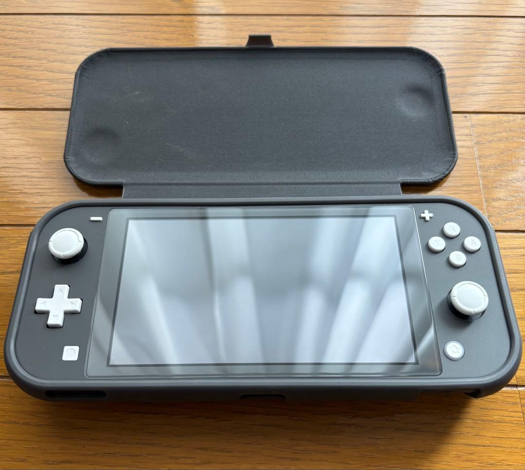 ほぼ新品】Nintendo Switch Lite グレー 本体 箱付属品完備 - メルカリ
