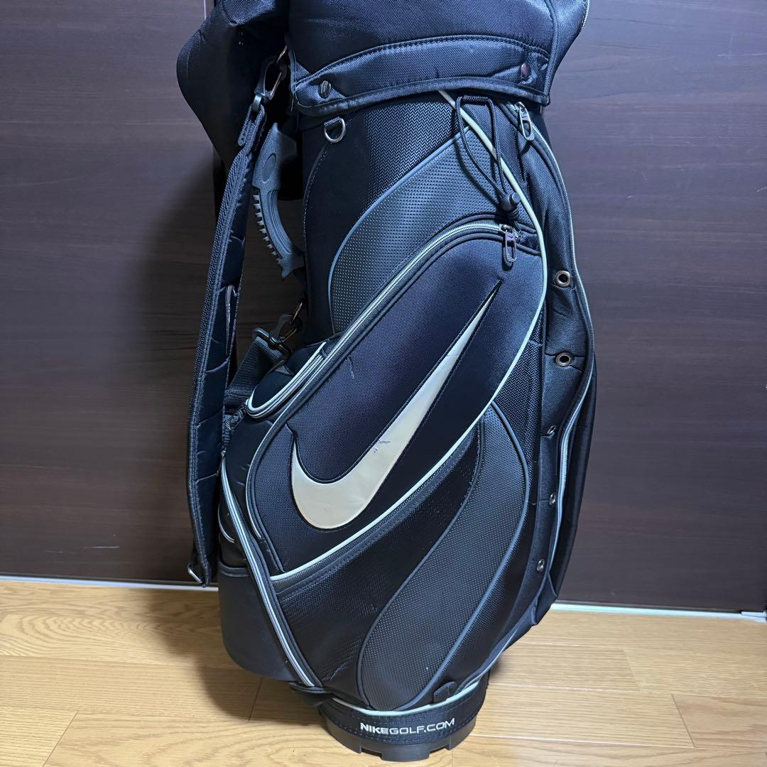 Nike キャディバッグ ゴルフバッグ ブラック Amazon | Nike パフォーマンスゴルフカートバッグ 14ウェイ、フル
