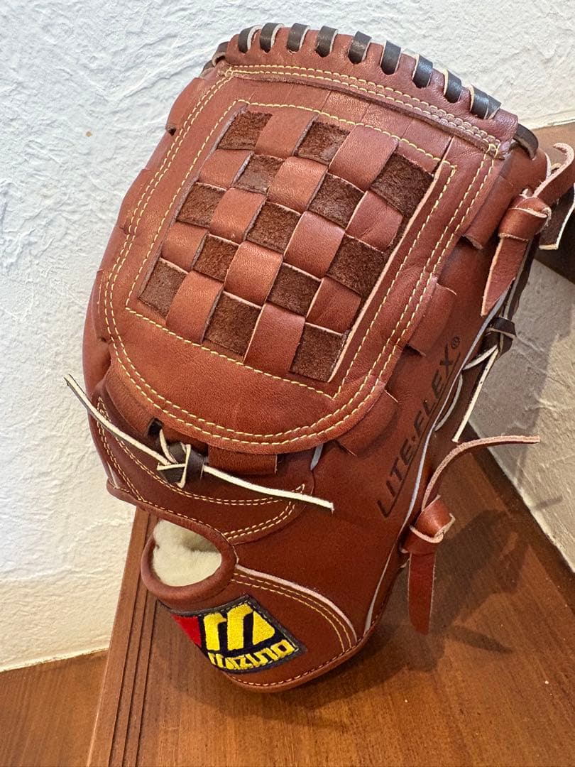 ミズノ　ワールドウィン　復刻　LITE-FLEX レザー 硬式グローブ　堀内恒夫 2026年最新】ミズノ グローブ lite flexの人気アイテム - メルカリ