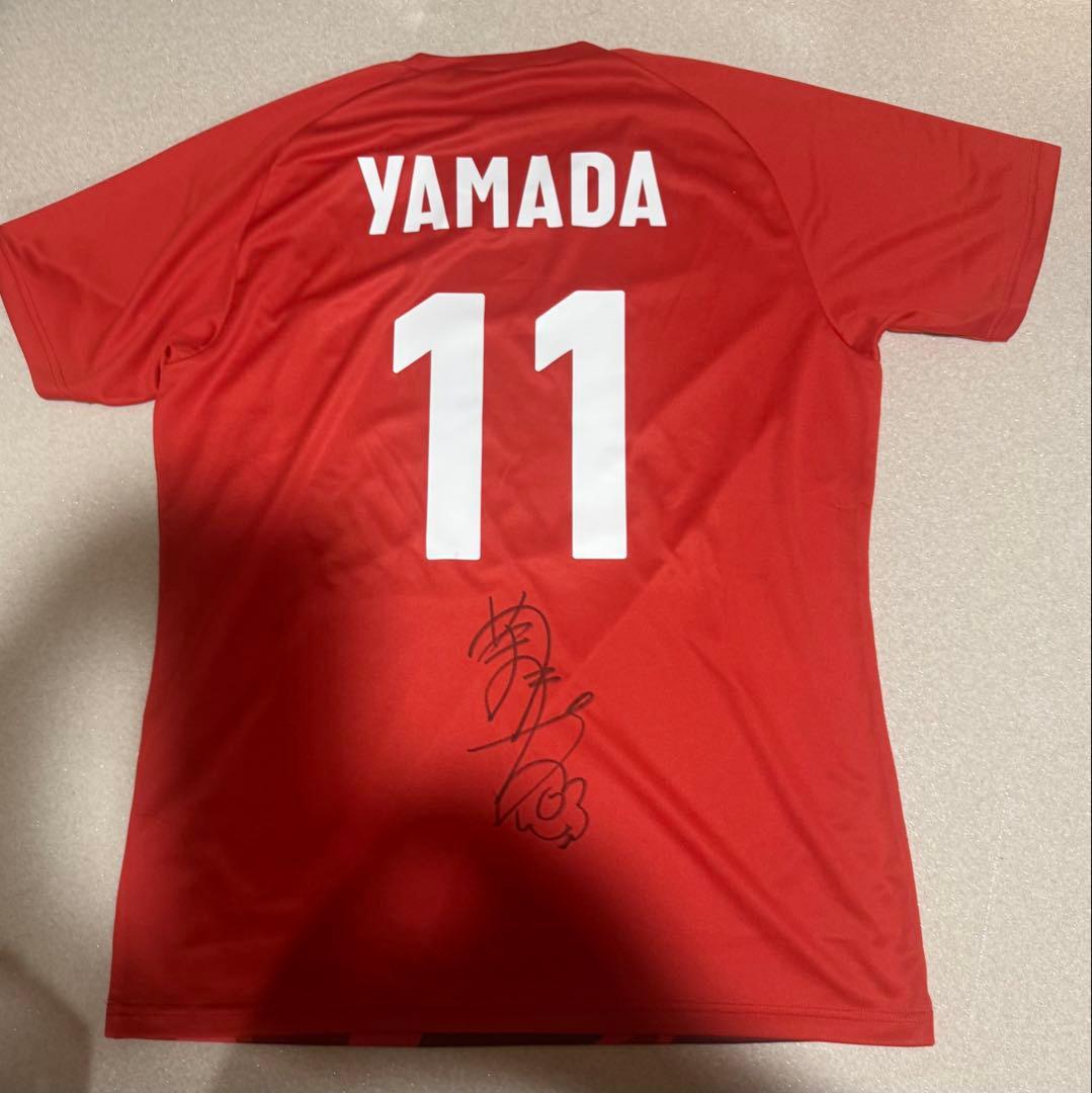 バレーボール　日本代表　山田二千華　直筆サイン入り　応援Tシャツ　NEC 新品 山田二千華 | 選手 | NECレッドロケッツ川崎公式サイト