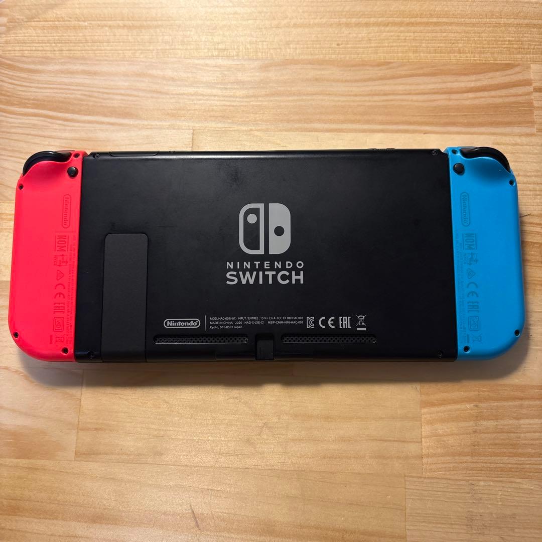 Nintendo Switch 本体 青/オレンジ - メルカリ