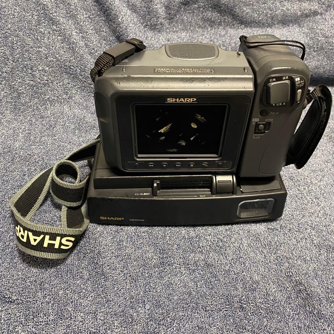 シャープ 8ミリ ビデオカメラ VL-HL80 ＋VR-KT87 2台セット - メルカリ