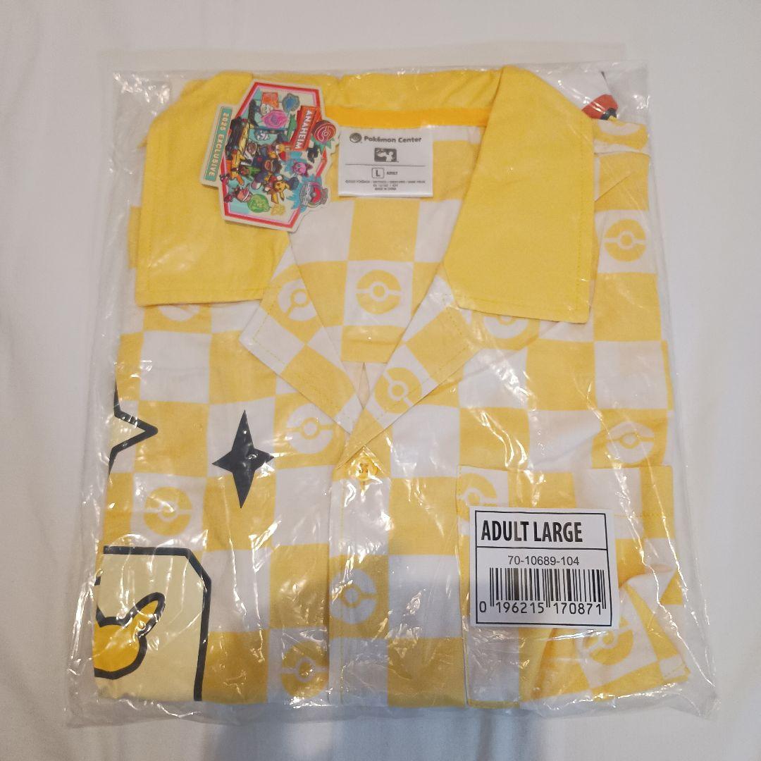 WCS 2025 アロハシャツ アナハイム ポケモンセンター ポケセン 海外