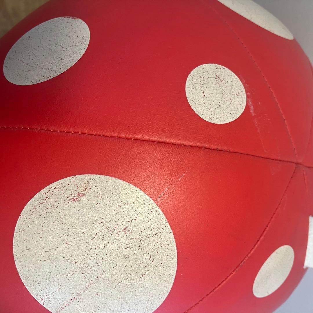 草間彌生 廃盤 ソフトスカルプチャー Balloon S レッド 水玉 レア