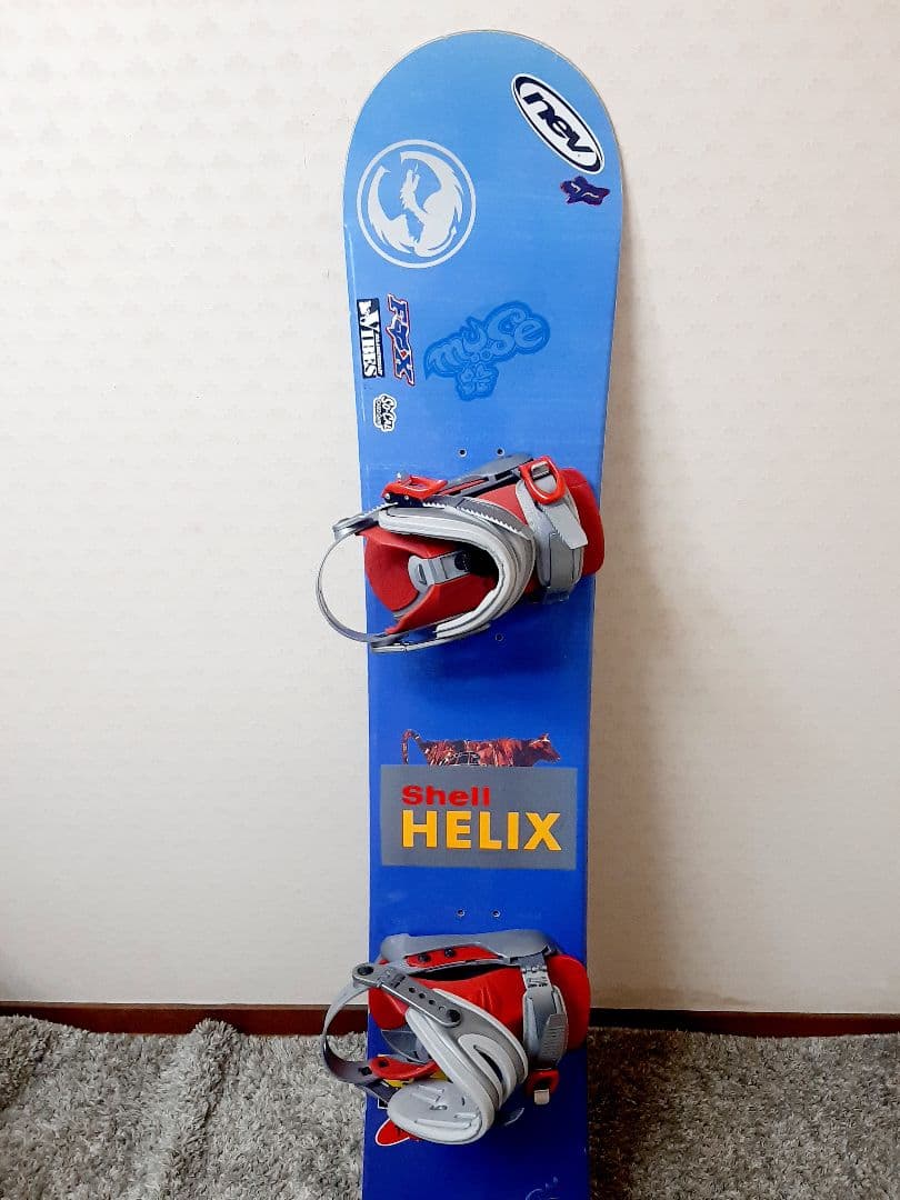 スノーボードセット　大特価！　約148cm スプーン NATURE BLUE ＆ EQUIP BINDING NAVY 板＋ビンディングセット