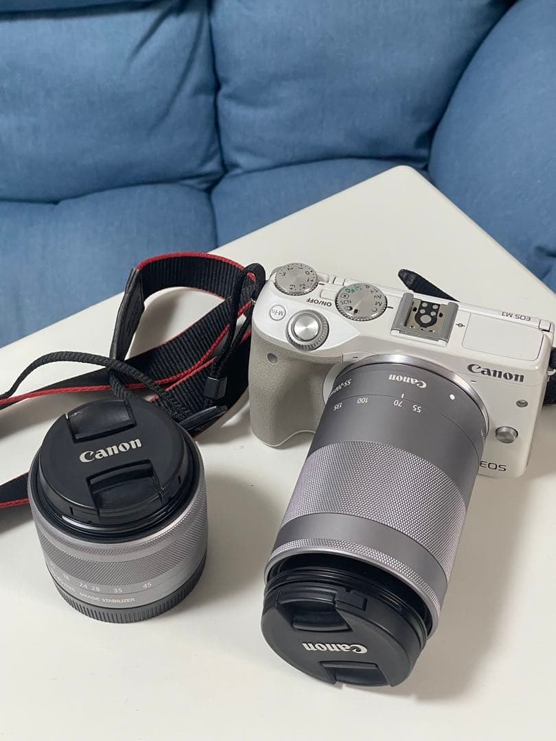 Canon EOS M3 ミラーレス一眼 白 EF-M 55-200mm セット Amazon | Canon ミラーレス一眼カメラ EOS M3 ダブルレンズキット