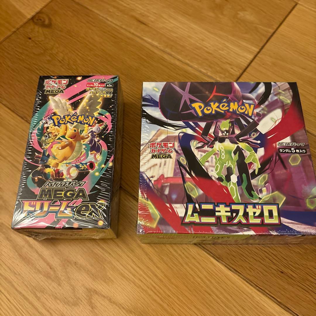 ポケカ メガドリームex ムニキスゼロ boxシュリンク付き - メルカリ
