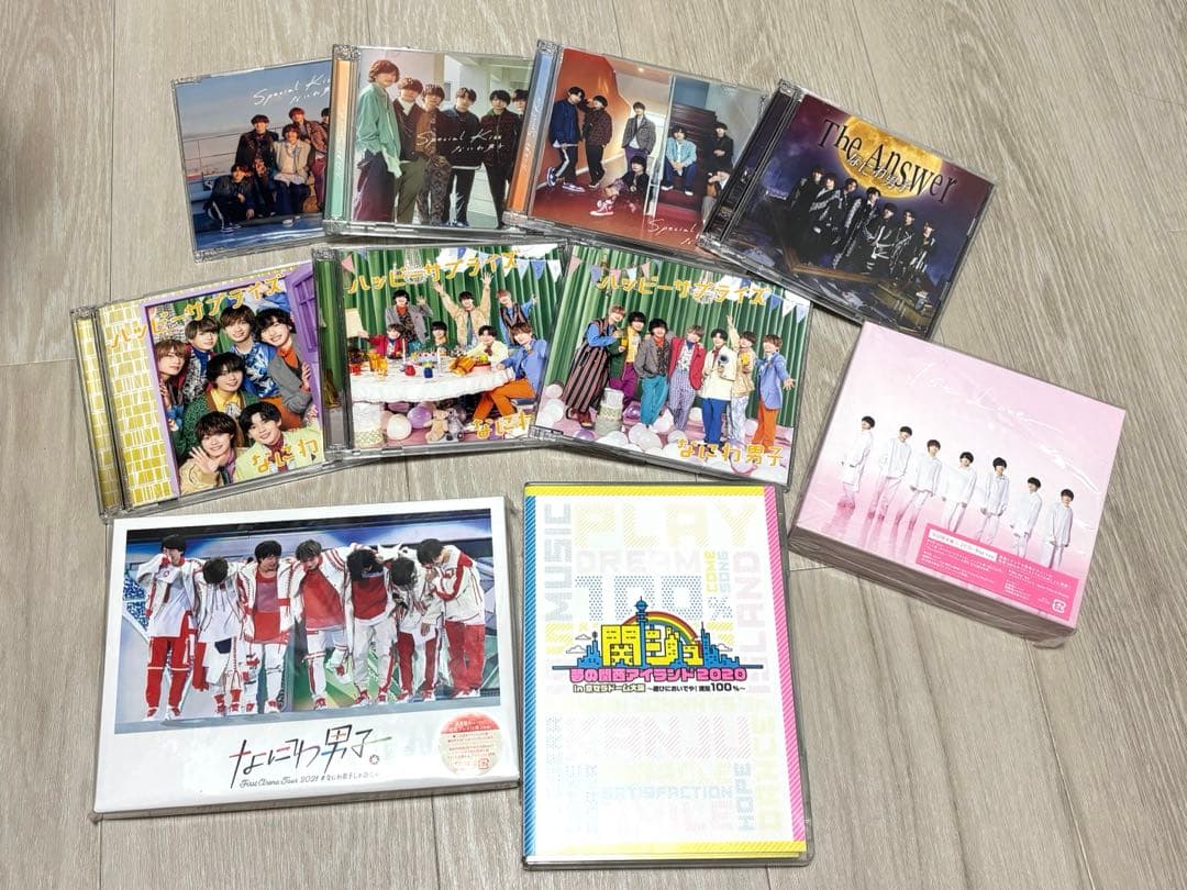 なにわ男子 CD・DVDまとめ売り - メルカリ