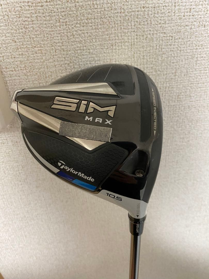 テーラーメイドSIM MAX ドライバー10.5° ヘッドのみ-Shino@プロフ必読