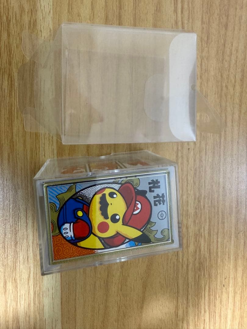 未使用◇花札 マリオピカチュウ◇2016年ポケモンセンター限定品 - メルカリ