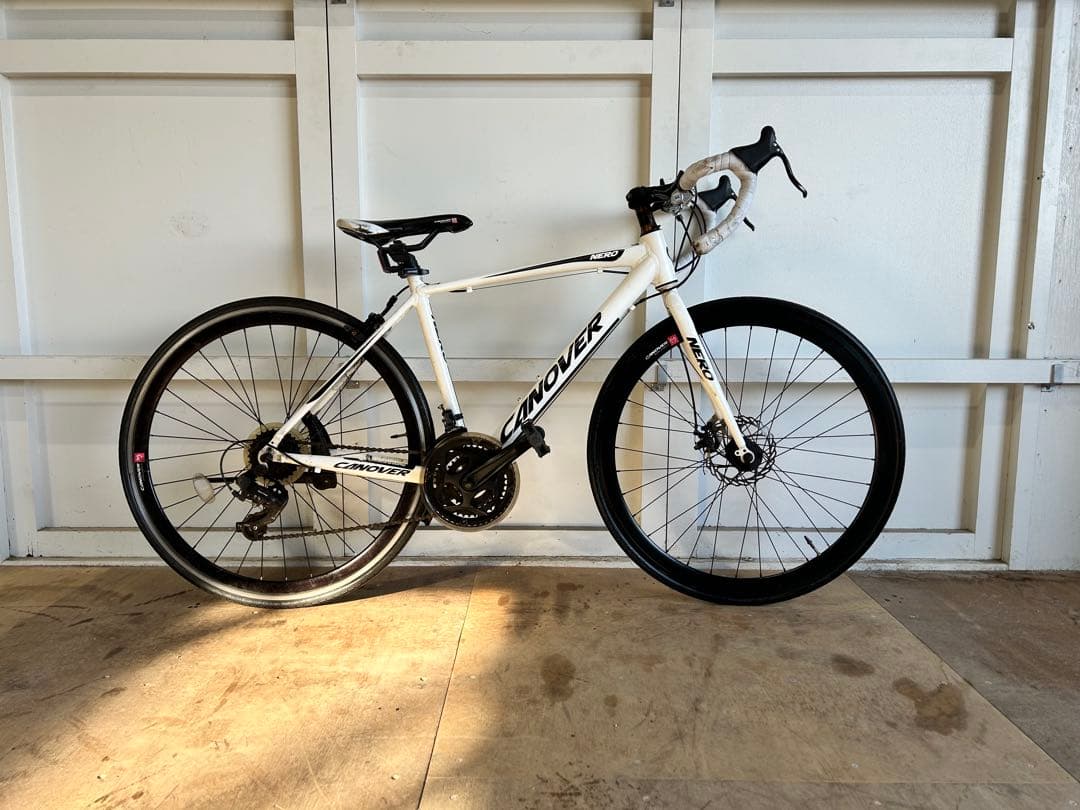 CINOVER ロードバイク SHIMANO 21段変速 ホワイト - メルカリ