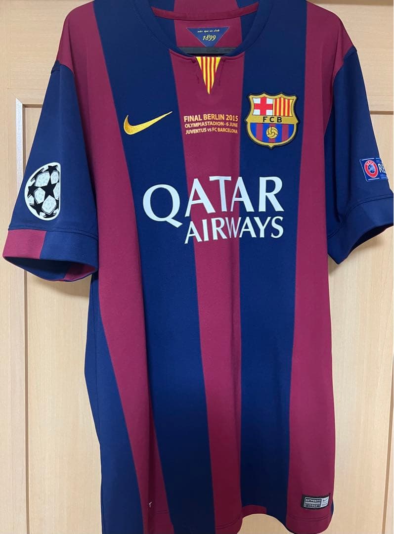 激レア】【正規品】バルセロナ メッシ 14-15 ユニフォーム CL決勝