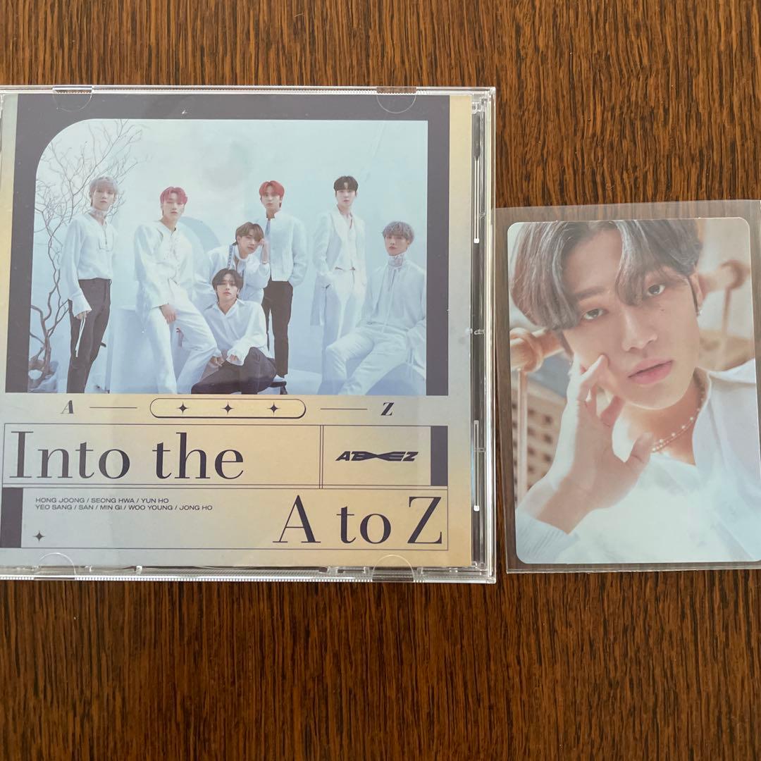 ATEEZ『Into the A to Z』 ウヨン トレカ付き - メルカリ