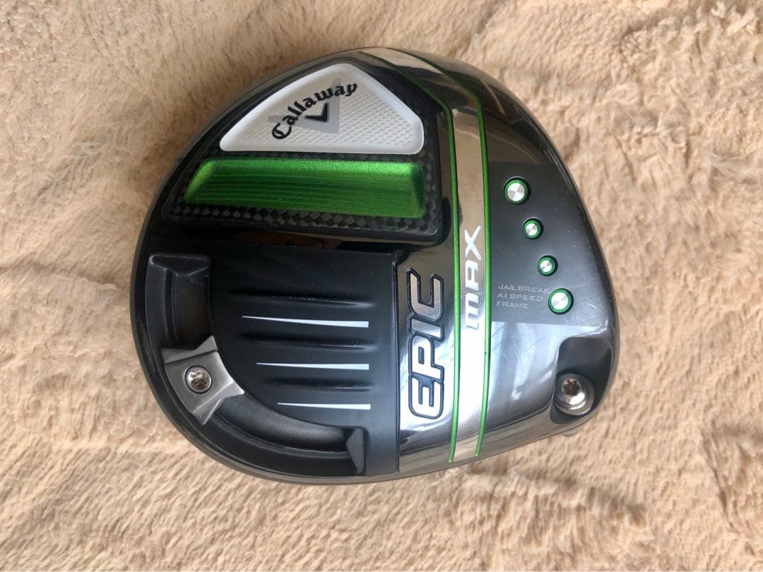 美品 Callaway EPIC MAX ドライバー ヘッドのみ - メルカリ