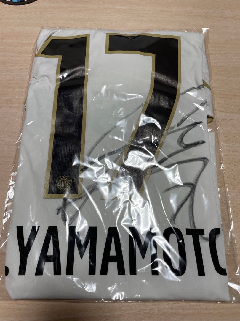 2025 松本山雅 山本龍平 支給品 2ndユニフォーム 実使用 サイン入り 2025 松本山雅 山本龍平 支給品 2ndユニフォーム 実使用 サイン入り