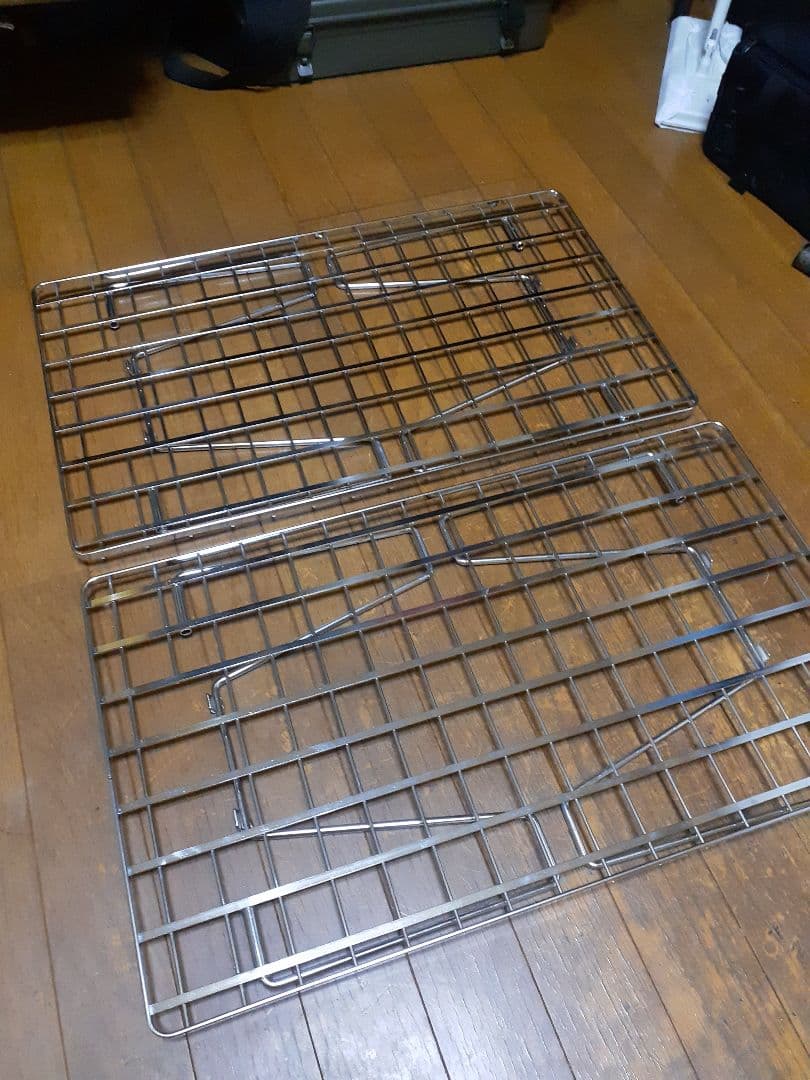 ユニフレーム　廃盤フィールドラック2台セット UNIFLAME（ユニフレーム） アウトドアスタンド フィールドラック+