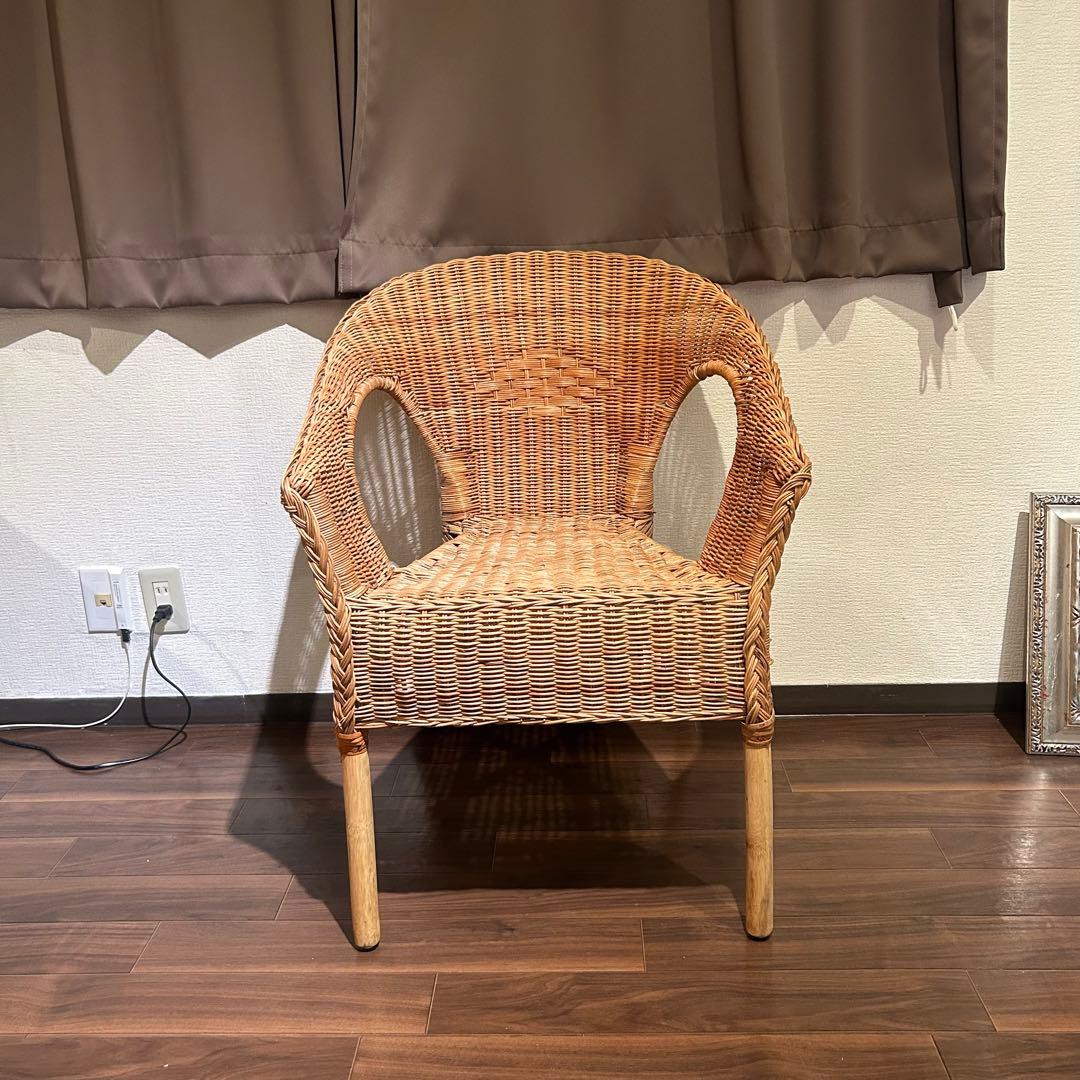 イケア アーゲン ラタンチェア IKEA AGEN - メルカリ