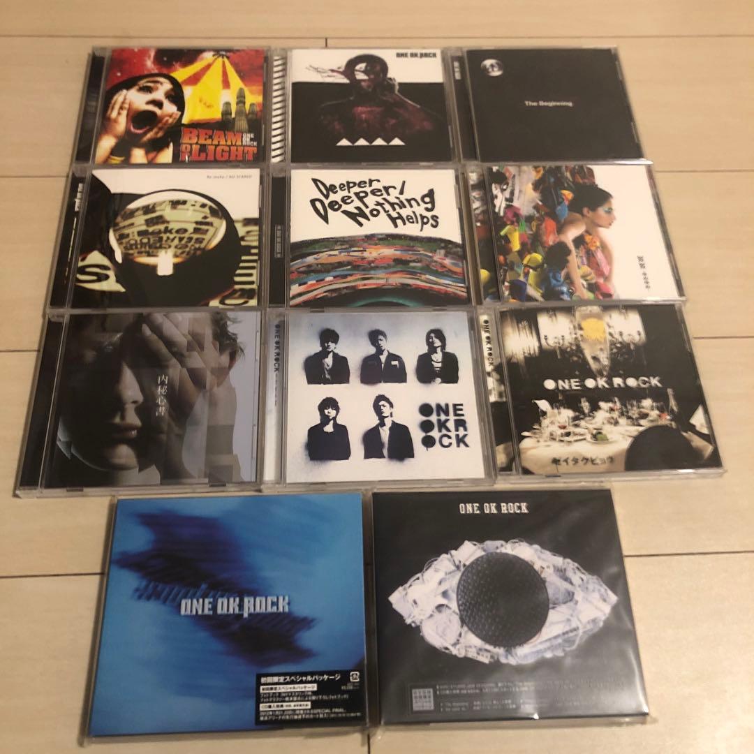 ONE OK ROCK ワンオクロック CD まとめ売り11枚 - メルカリ