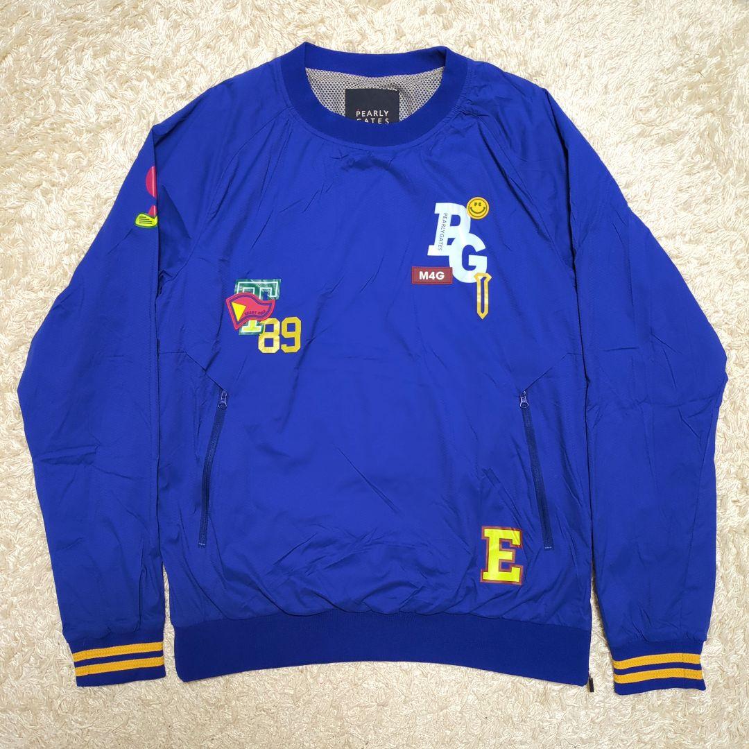 美品】PG パーリーゲイツ ナイロン プルオーバー ジャケット ゴルフ