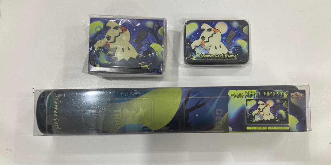 ポケモンカード プレイマット ダメカンケース ナイトフォレスト