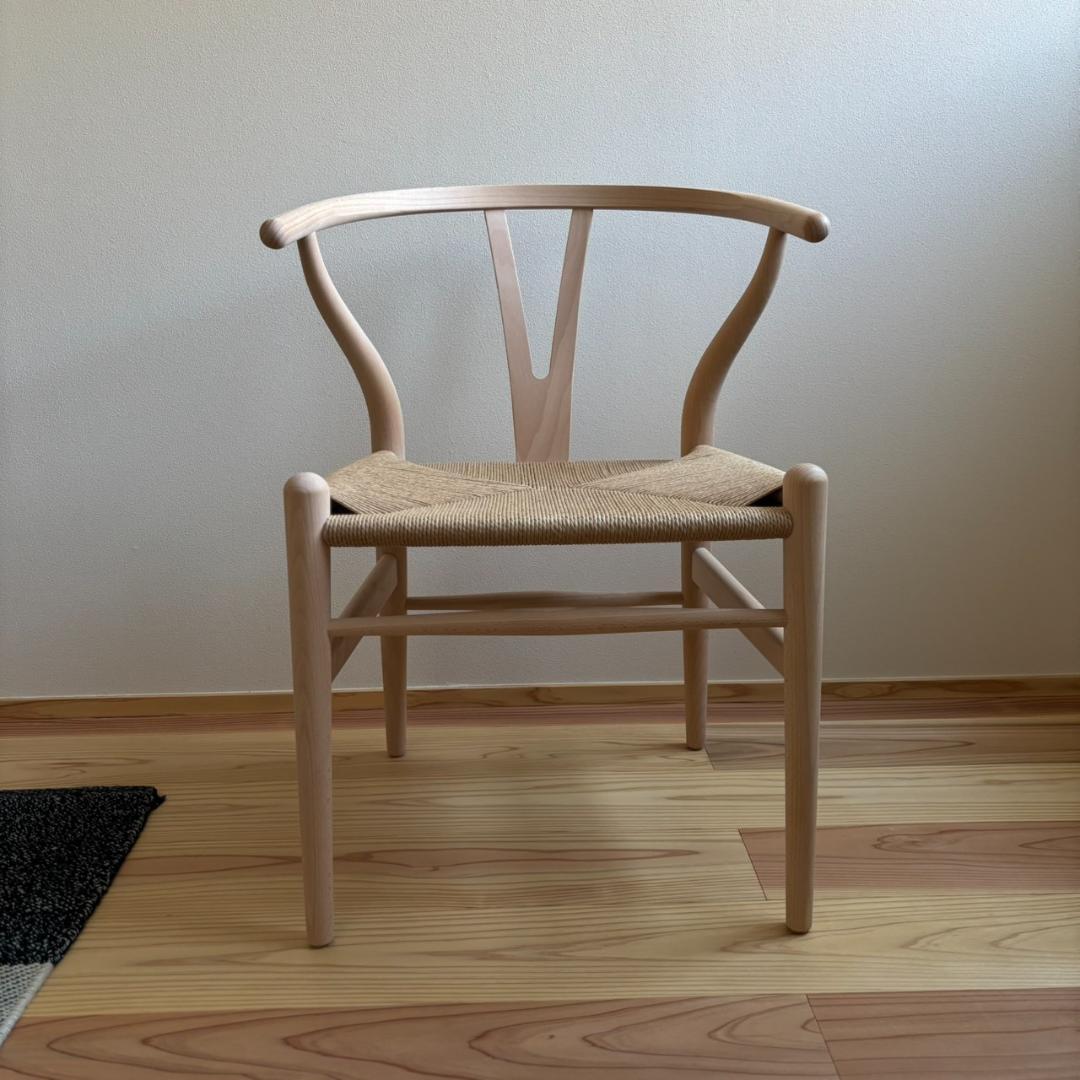 【未使用】Yチェア CH24 座面43cm カールハンセン&サン ソープ仕上 カール・ハンセン＆サン ダイニングチェア「CH24 Yチェア 」ビーチ材
