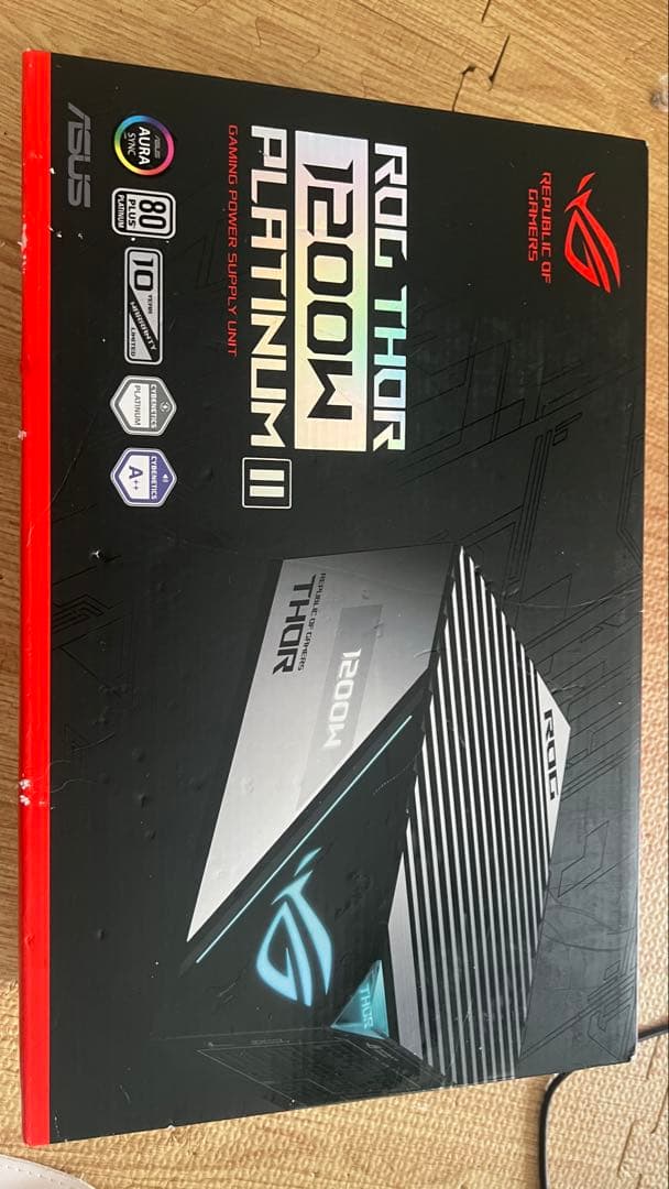ジャンク品】ROG THOR 1200W PLATINUM 電源ユニット - メルカリ