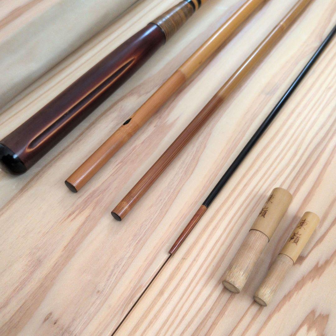 へらぶな竿 秘別選 東嶺 蒼波 13尺 4本継 口巻 - メルカリ