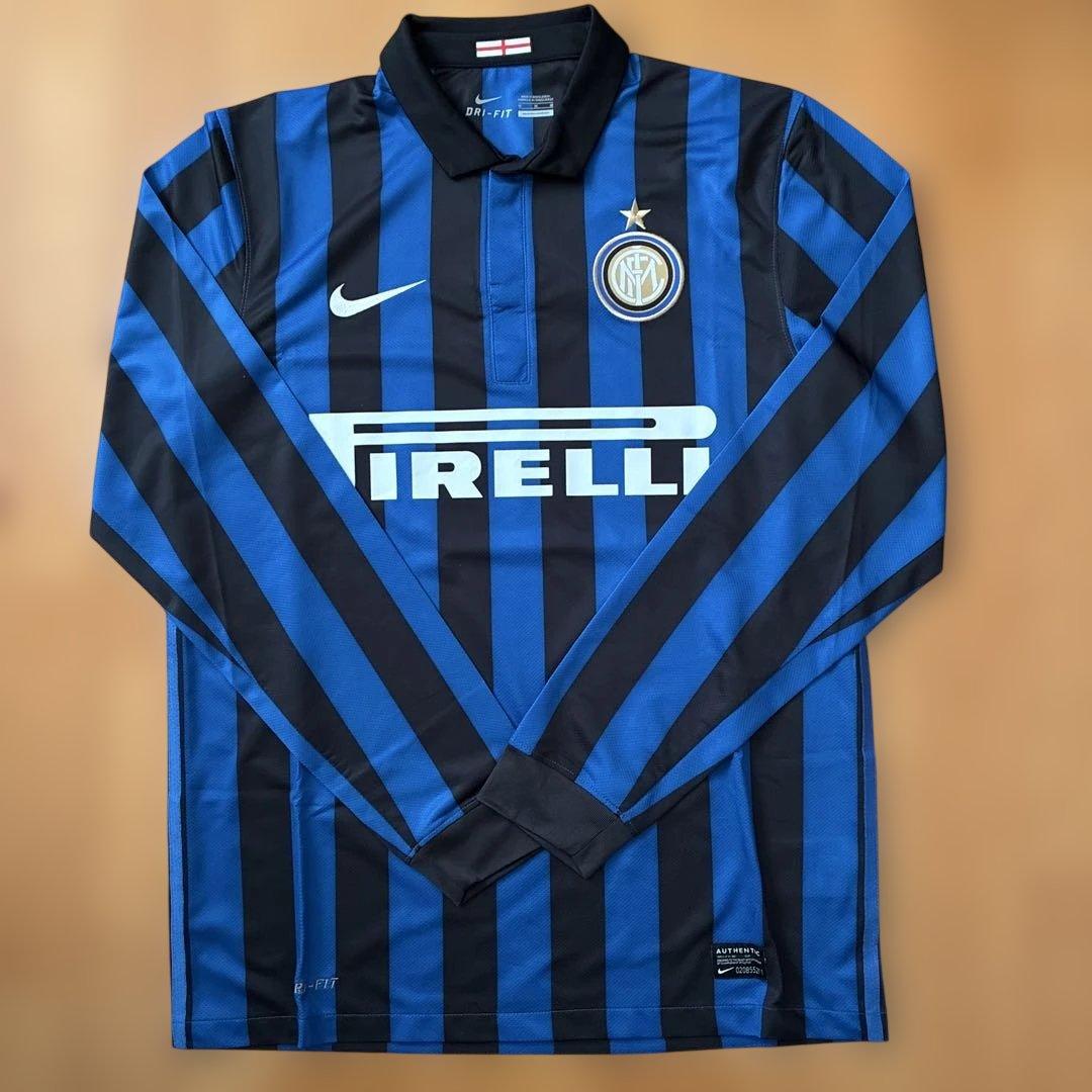 Nike インテル 長袖ユニフォーム インポートM - メルカリ