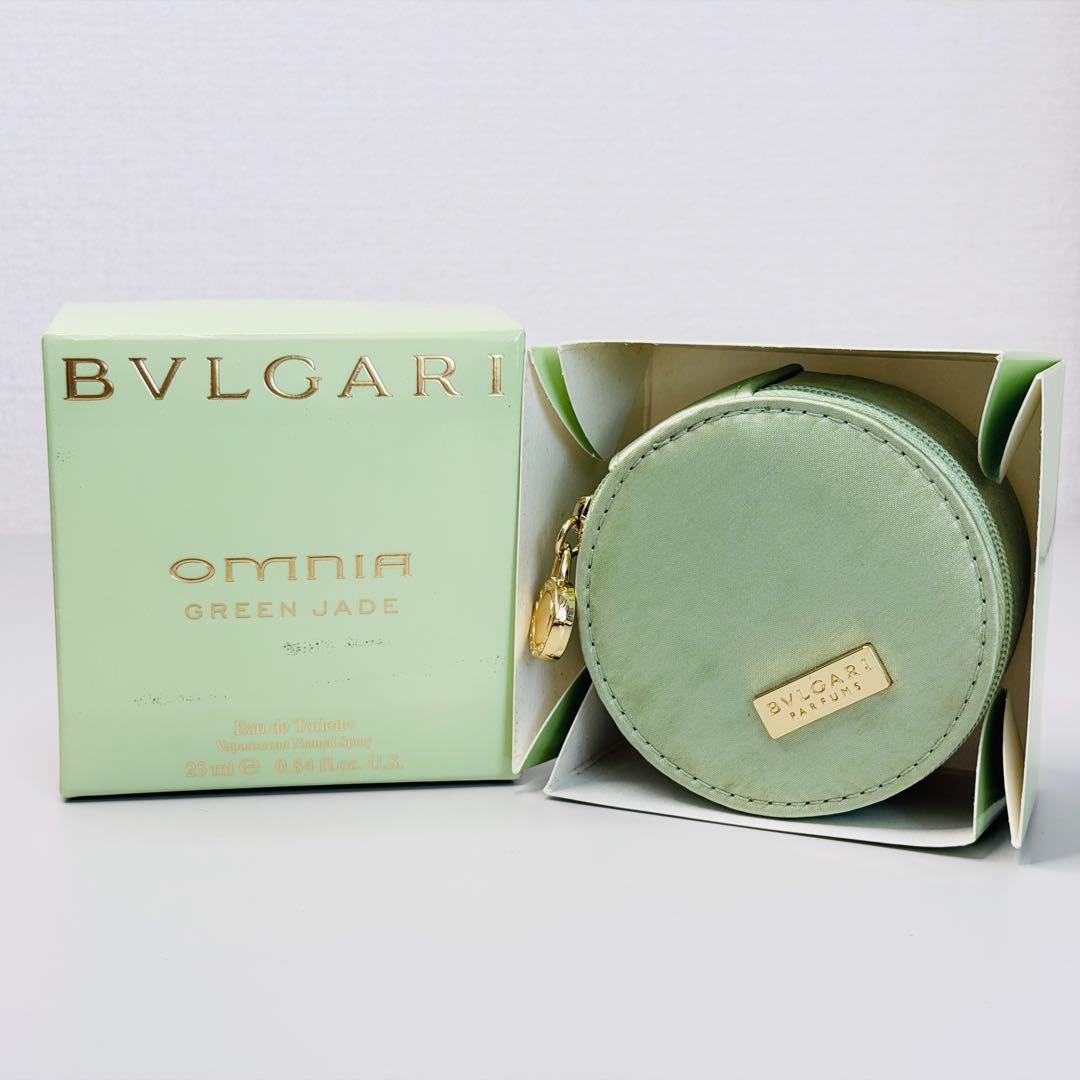 ブルガリ オムニア グリーン ジェイド 25ml & ポーチセット - メルカリ