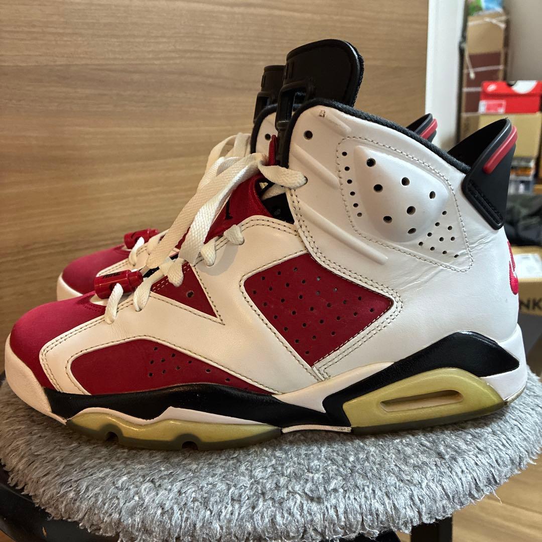 NIKE AIR JORDAN 6レトロCarmine カーマイン 26.0cm