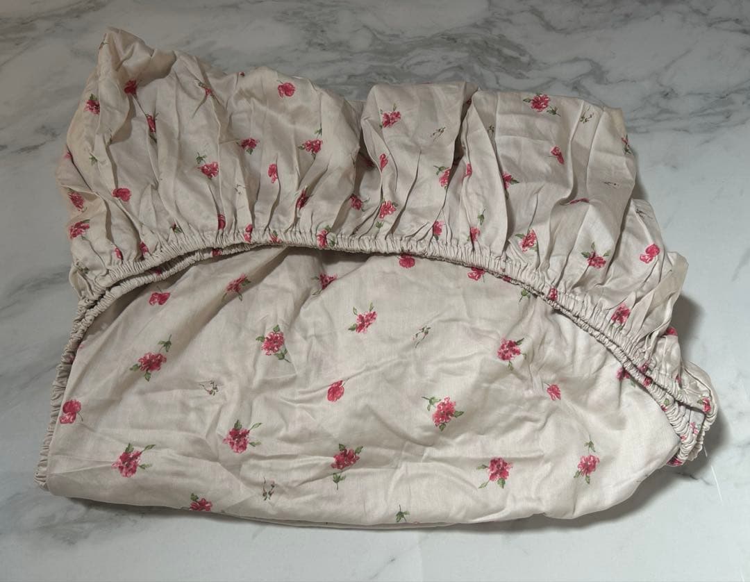 ローラアシュレイ ✿フィティッドシーツ ダブル - メルカリ