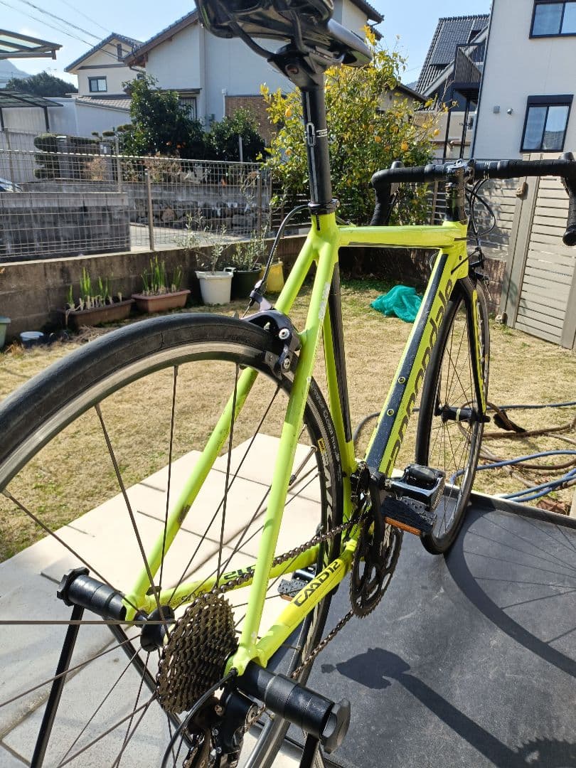 Cannondale CAAD12シマノ105 【除くホイールペダルスタンド】 - メルカリ