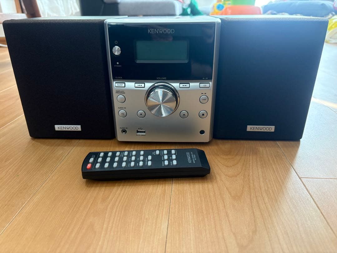 ジャンク品》KENWOOD RD-M313 CDコンポ リモコン付き - メルカリ