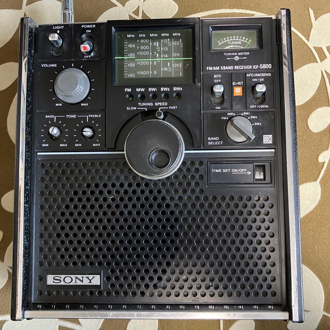 SONY スカイセンサー ICF-5800 動作品 B - メルカリ