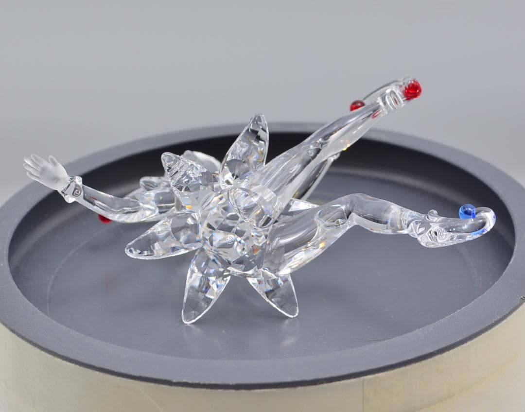 おとぎ話の道化師 スワロフスキー 高さ5.5cm クリスタル 箱付き 絶版