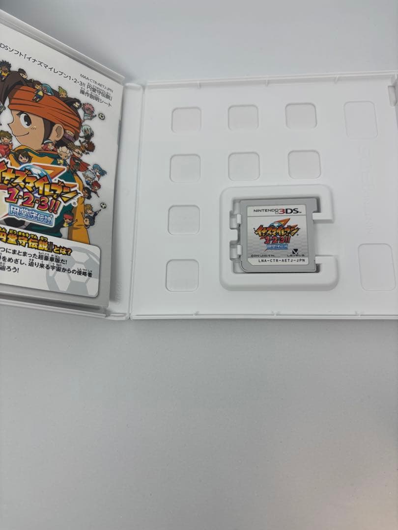 Nintendo 3DSソフト イナズマイレブン1・2・3!! 円堂守伝説 - メルカリ