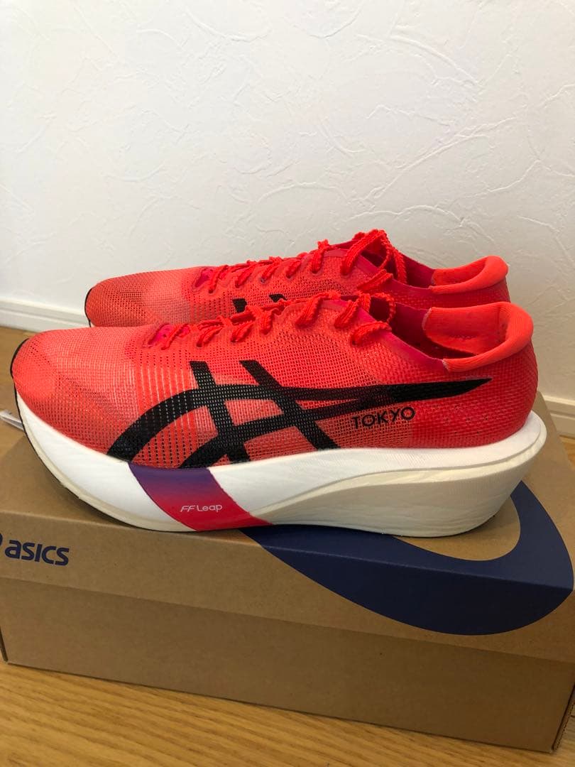 ASICS METASPEED EDGE TOKYO 25.5cm レッド - メルカリ