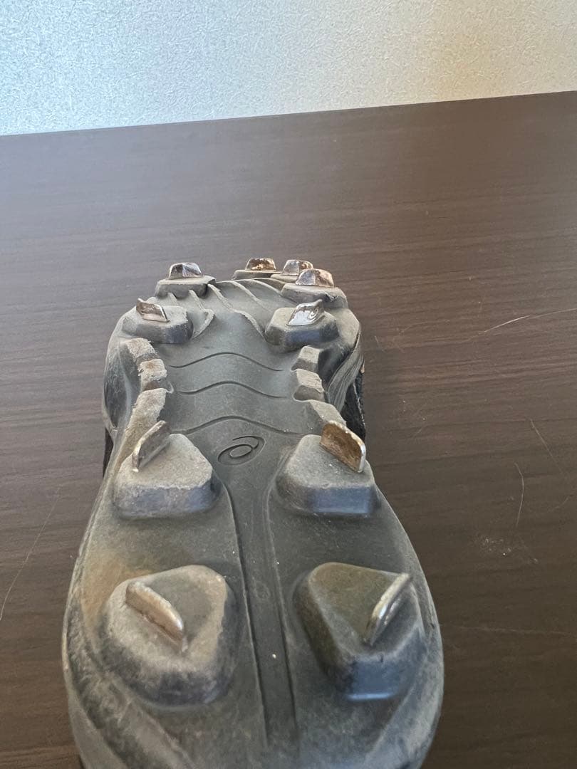 アシックス　ゴールドステージ　野球オーダースパイク　25.5cm P革付き