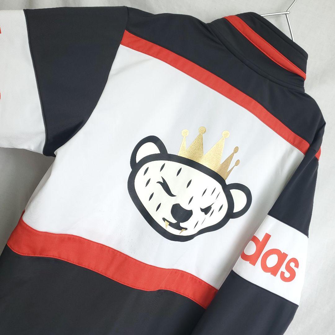 adidas アディダス NIGO ジャージ アニマル 動物クマ 王冠 黒赤 adidas アディダス NIGO ジャージ アニマル 動物クマ 王冠 黒赤 adidas