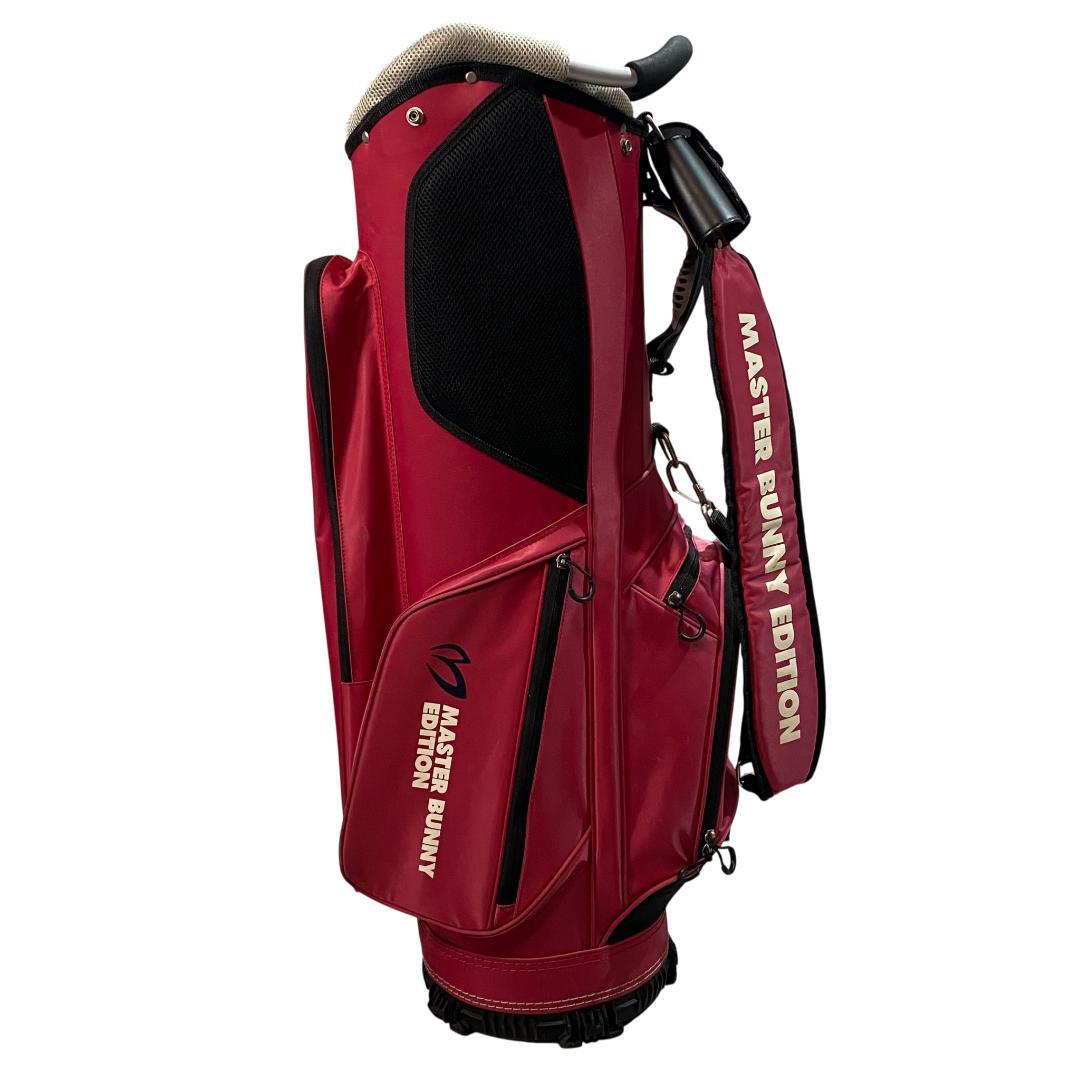 マスターバニーエディション キャディバッグ ピンク 5分割 9型 ゴルフ