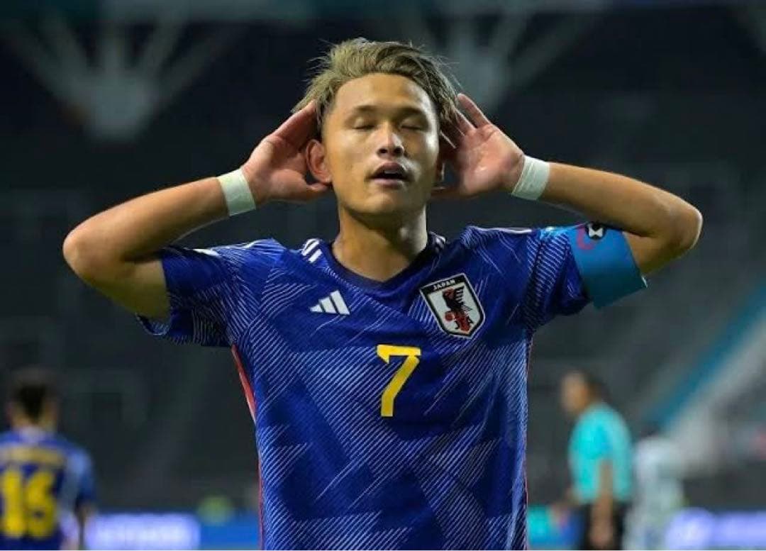 松木玖生 サイン 実使用スパイク 本物 FC東京 青森山田 日本代表