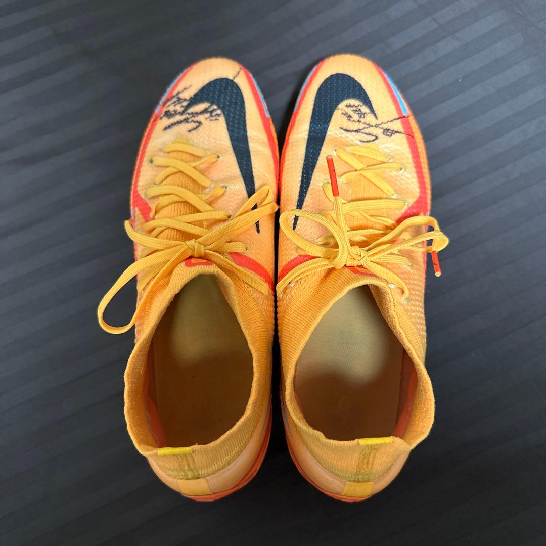 松木玖生 サイン 実使用スパイク 本物 FC東京 青森山田 日本代表