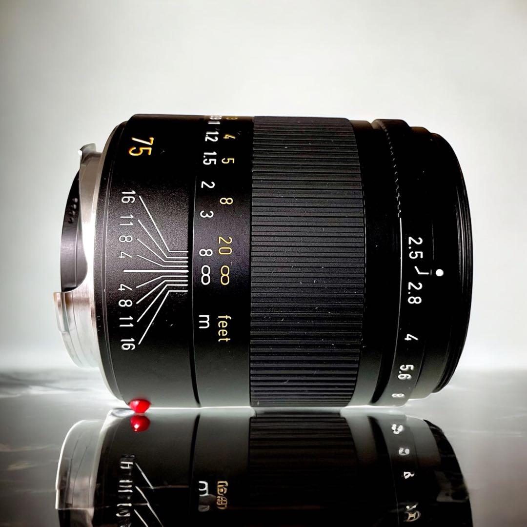 OH済 ほぼ新品 Leica ライカ ズマリットSummarit75mm 希少品
