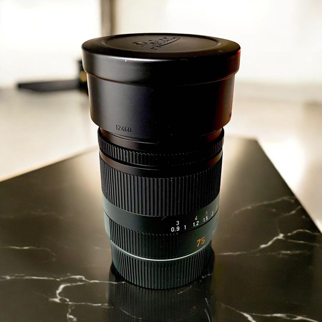 OH済 ほぼ新品 Leica ライカ ズマリットSummarit75mm 希少品 - メルカリ