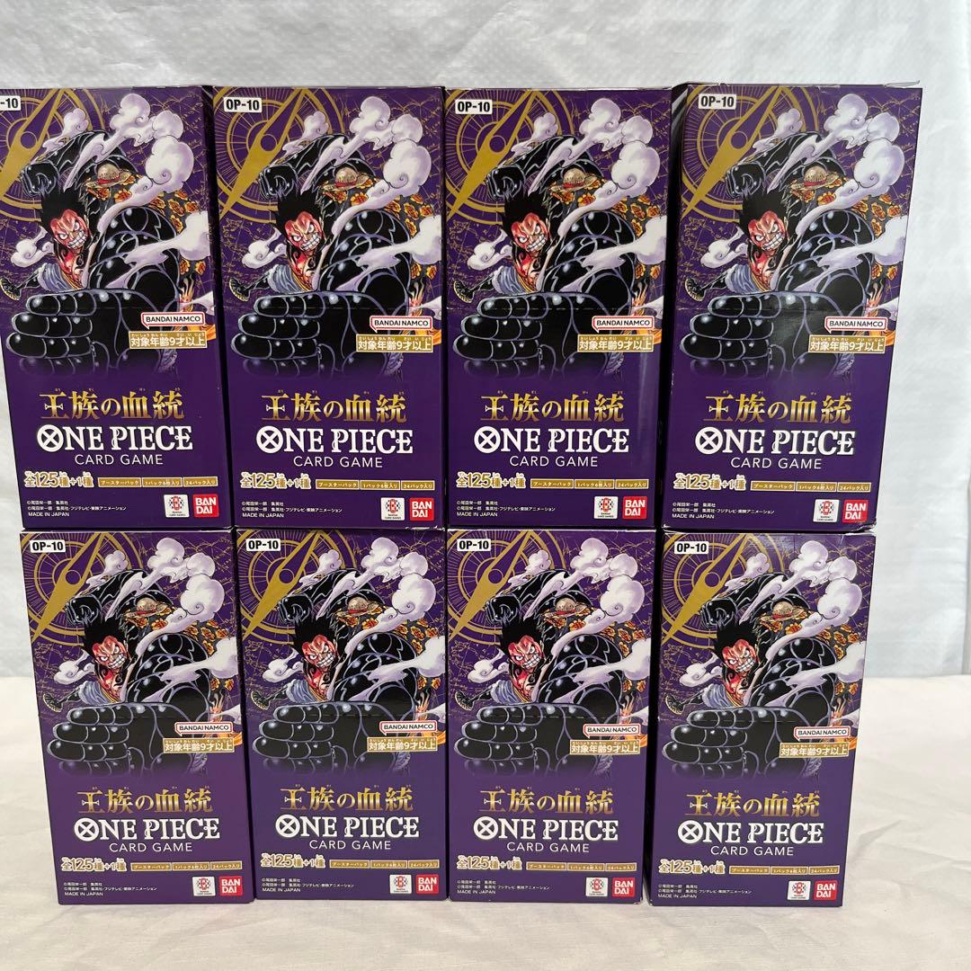 ワンピース 王族の血統 8BOX 未開封 1BOX訳あり - メルカリ